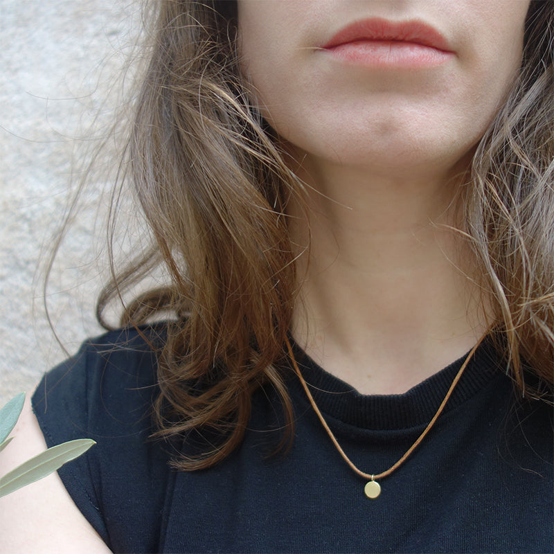 Kette mit Anhänger Moon S