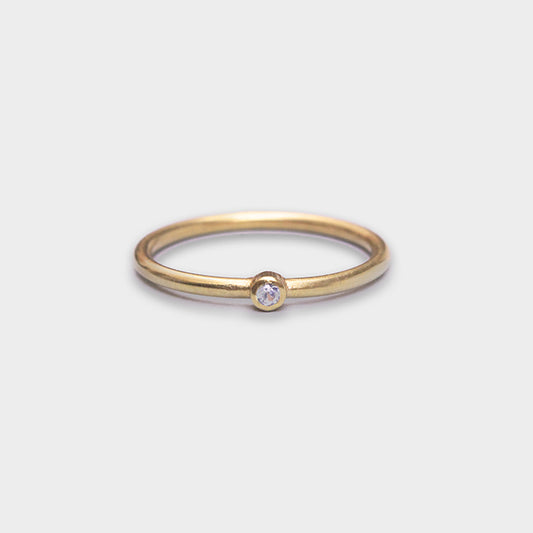 Ring mit Brillant